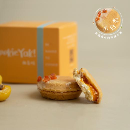 新疆小白杏味｜冷冻经典版曲奇烧（4枚/盒） 商品图0