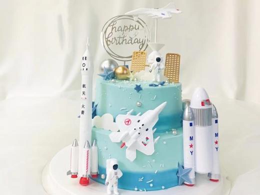 双层宇航员蛋糕 商品图0