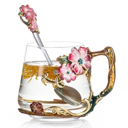 B-LB-14910/14906 罗比罗丹 花语雏菊水杯矮款 商品图1