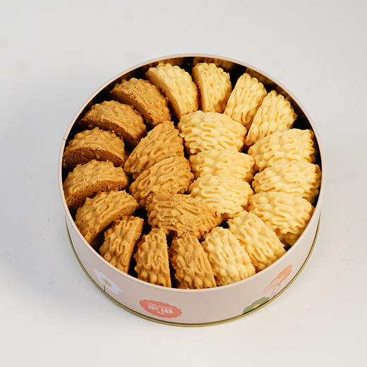 【4月7日开始陆续发货】【小 牛油咖啡曲奇】230g双味小确幸｜优选浓郁黄油×品质香醇咖啡 酥松绵密 | 经典配方｜双重风味碰撞-默认不配手提袋 商品图0