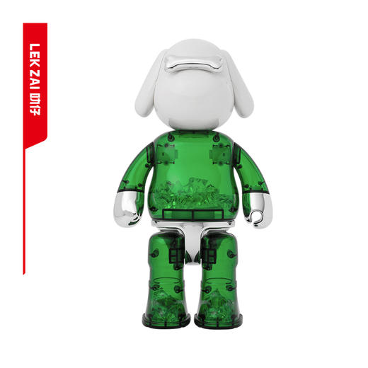 LEK ZAI 叻仔绿光少年潮玩公仔关节可动手办轻奢卡通装饰桌面摆件 商品图2