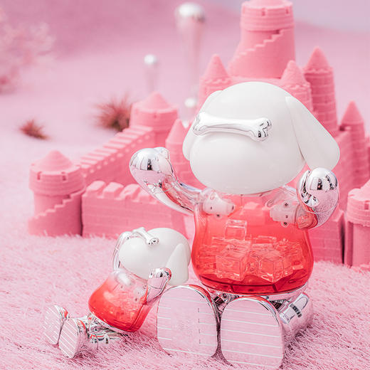 叻仔养超越同款潮玩公仔桃气王子艺术家手办轻奢卡通装饰桌面摆件 商品图5