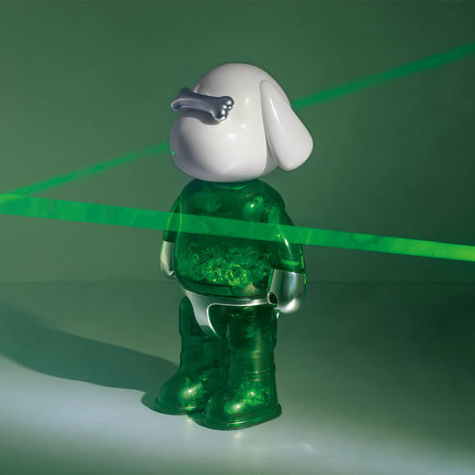 LEK ZAI 叻仔绿光少年潮玩公仔关节可动手办轻奢卡通装饰桌面摆件 商品图5