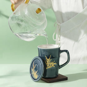 竹君子马克杯350ml