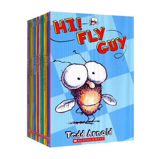 有音频 苍蝇小子 英文绘本原版进口 Fly Guy And Buzz 15册合集 全彩英语初级章节桥梁书 商品图3