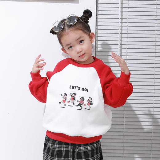 【米粒妈反季特卖】龙之涵加绒系列  加绒防风衣/卫衣/卫裤/夹棉防风衣合集  时尚 新颖 商品图3