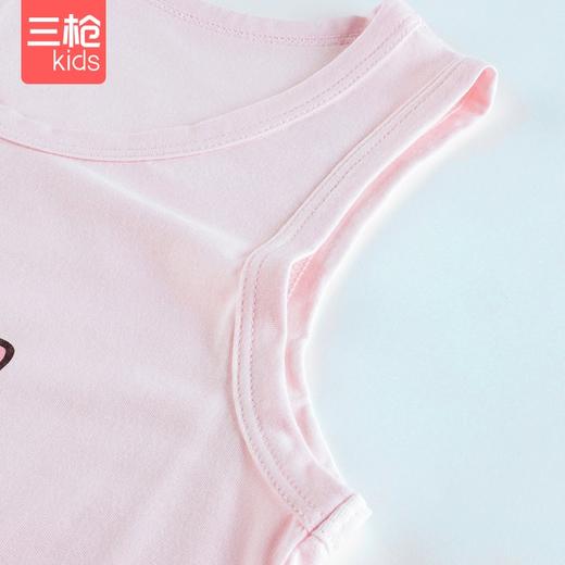 Threegun三枪 【莫代尔】男童/女童少儿打底儿童背心（两枚装）-3D057A011 商品图4
