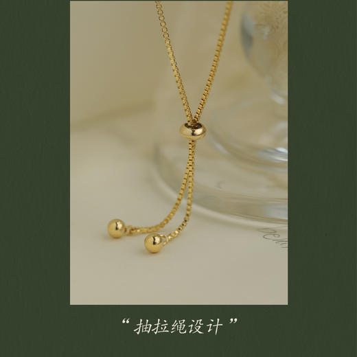 Oflye潮流饰品 猫眼石手链可调节抽拉式女高质感首饰轻奢小众设计精致闺蜜手饰品 商品图3