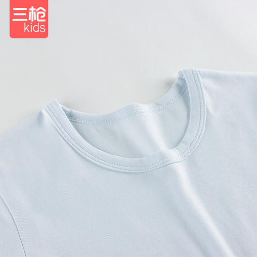 Threegun三枪 【舒肤弹力棉】男童圆领儿童长袖长裤内衣套装-2D365D011 商品图4