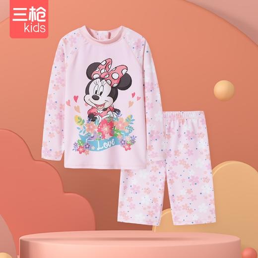 Threegun三枪 【防晒】少儿长袖中裤分体儿童冲浪服-7D085D011 商品图5