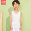 Threegun三枪 【舒肤棉】罗纹男童打底儿童背心（两枚装）-39131A011 商品缩略图5