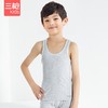 Threegun三枪 【舒肤棉】罗纹男童打底儿童背心（两枚装）-39131A011 商品缩略图6