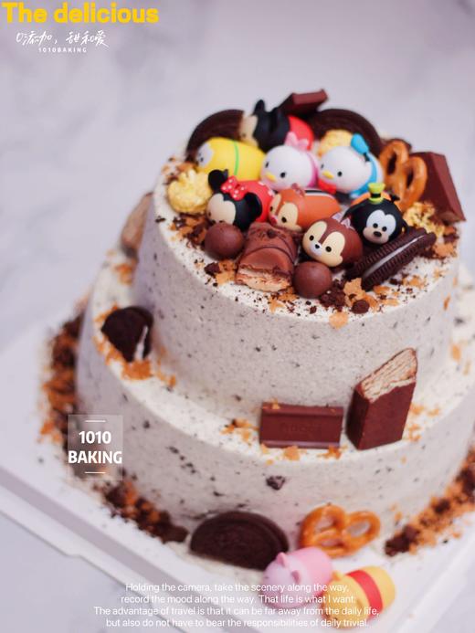 「Tusm·迪士尼叠叠乐·奥利奥奶油」100%动物奶油（附图6+8寸双层·提前6小时预订） 商品图1