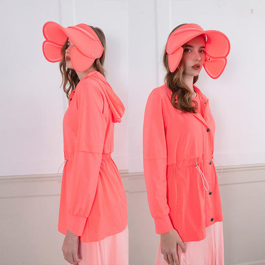 HOII/后益 复古造型连帽防晒外套[福利品] 商品图1
