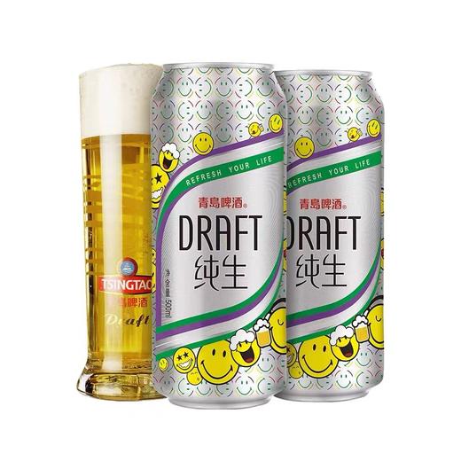青岛啤酒纯生500ml*18听 商品图1