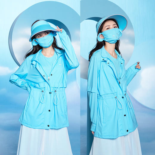 HOII/后益 复古造型连帽防晒外套[福利品] 商品图3