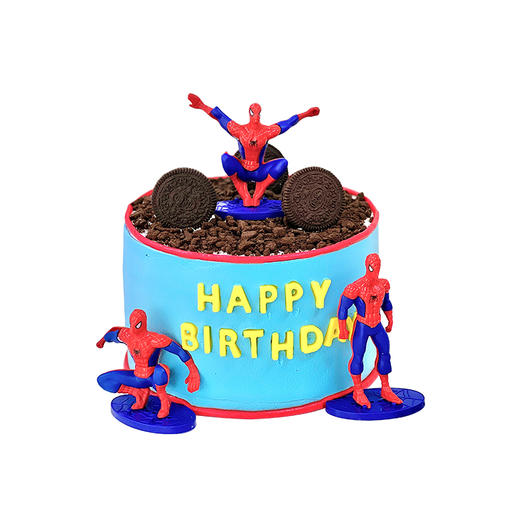 百分百-蜘蛛侠蛋糕 商品图0