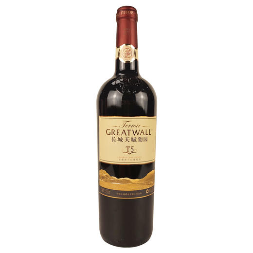 [红酒]长城T5干红葡萄酒750ml 商品图0