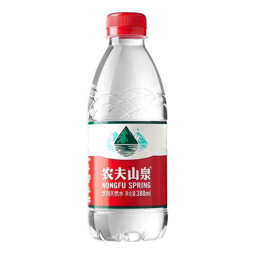 农夫山泉 饮用水 饮用天然水380ml 1*24瓶 整箱装 商品图1