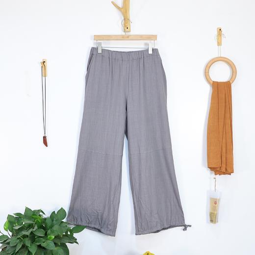 【抖音专属】宽松哈伦束脚男裤（19709903-灰紫） 商品图0