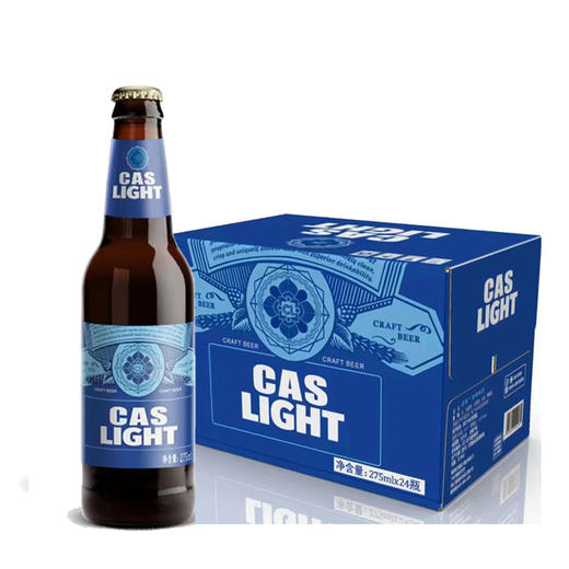 [啤酒]晶格啤酒(蓝晶格)236ml*24瓶整箱 商品图0