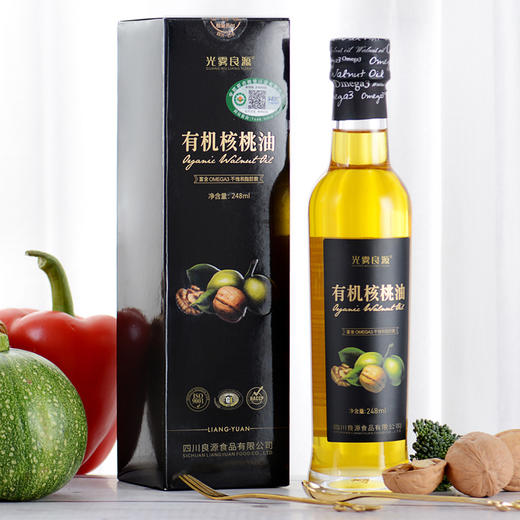 光雾良源有机核桃油248ML 商品图0