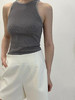Viktoria Chan | SS2051 Dante Silk Trim Tank [上衣 黑/白/驼/灰] 商品缩略图12