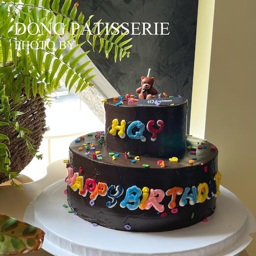 巧克力熊仔 · 奶油霜蛋糕 商品图1