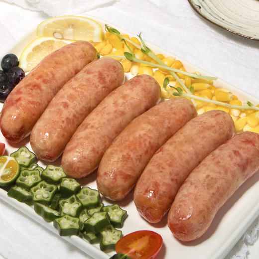 雄丰地道肠500g*4袋共32根火山石烤肠独立包装 商品图1