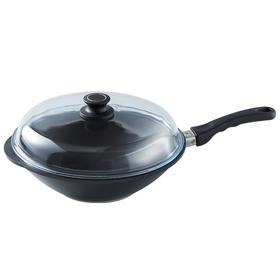 【样品清仓特惠5折，仅一个无货退款】德国原装进口AMT不粘炒锅带盖高端不粘锅【不支持补差，非质量问题不退不换】S