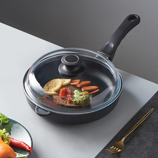 德国原装进口AMT不粘煎锅带盖高端不粘锅 商品图4