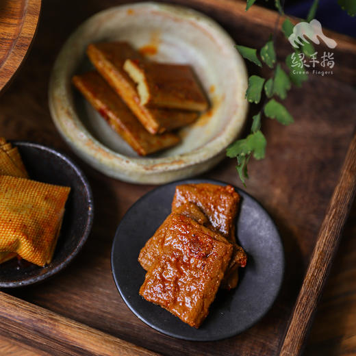 有机香辣双青豆油豆腐 | 公平贸易*Organic Spicy fried bean curd | Fair Trade Items 商品图1