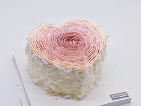 超值秒杀：6英寸重瓣玫瑰 · 奶油蛋糕[顶部花瓣为动物性奶油霜]