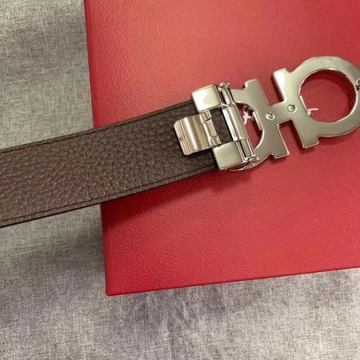 菲拉家FERRAGAMO男女士情侣款腰带，棕黑两面可用，货号679710. 商品图3
