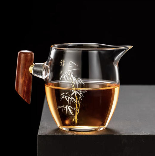 木把玻璃公道杯360ml 商品图0