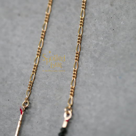 SpoiledBrat Jewelry  彩虹一字项链 商品图3