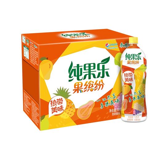 康师傅纯果乐果汁  热带美味1.25L 商品图1