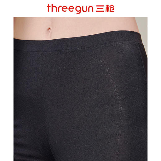 Threegun三枪 【舒木尔】女士七分打底裤-60964B931 商品图3