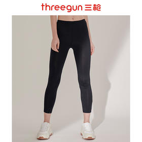 Threegun三枪 【舒木尔】女士九分打底裤-60966B931