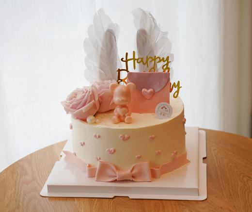 粉小熊与信封（需提前4小时预定） 商品图1