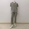 Threegun三枪 【新疆长绒棉】翻领开襟短袖长裤男士家居套家居服-81621D911 商品缩略图1