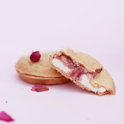 玫瑰荔枝味｜冷冻经典版曲奇烧（4枚/盒） 商品图1