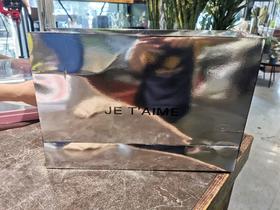 银色镜面花盒抱抱袋