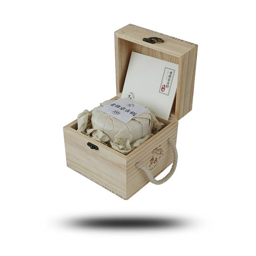 2009老班章古树茶柱木盒装1000g(熟普1) 商品图0