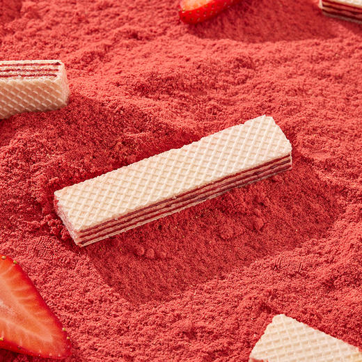 纳宝帝草莓芝士威化饼145g 商品图3