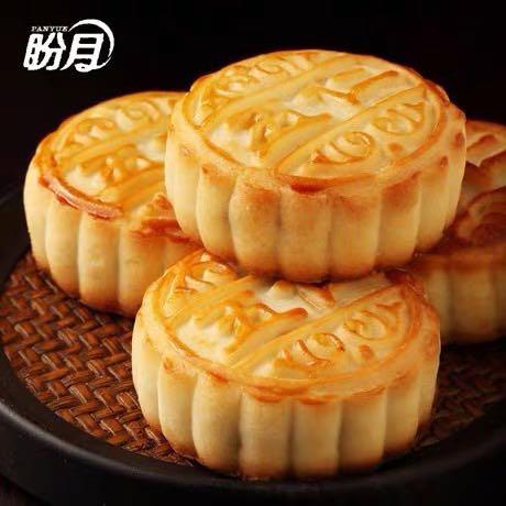 盼月老五仁月饼 老月饼新疆美食糕点 口感松软糯香 商品图2