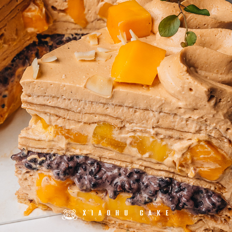 泰奶血糯米芒果千层