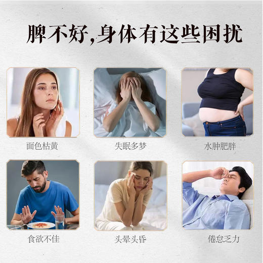 【买5送5】归脾贴 沁养心脾  精选11味养脾草本  潮汕草药脾草配方  脾实贴6贴/盒     商品图1