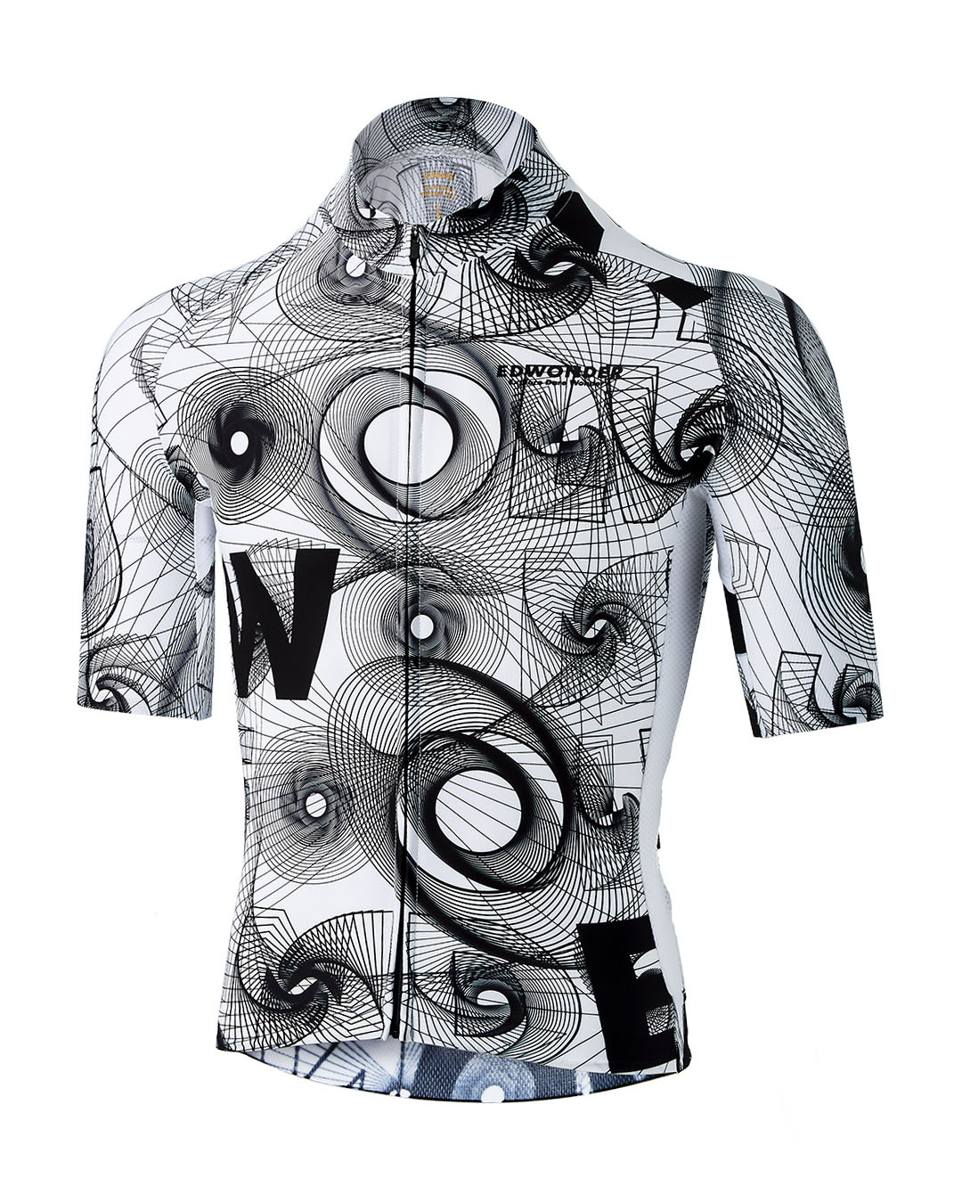 W无限(男)车衣-黑白Jersey