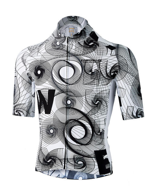 W无限(男)车衣-黑白Jersey 商品图0